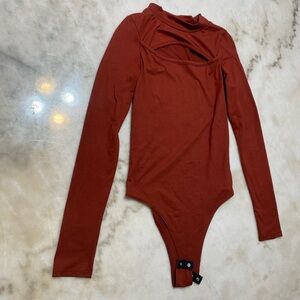 Kids Rust Long Sleeve One Piece